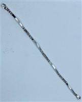 Bracciale Gioie Gobbo Uomo in Oro bianco BROB103 - BROB103